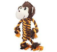 CFTGIW Juguete de Animales de Dibujos Animados para Perros, Cuerda de Algodón de Felpa, Juguete Molar para Morder los Dientes para Dañar a la Mascota, un para Perros, para Mascotas, de Peluche para