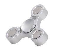 CFTGIW Juguete de Rotación de Mano de Metal Portátil TDAH Ansiedad Alivio del Estrés Rodamiento Juguete Giratorio con LA Yema del Dedo para Hombres Mujeres Personas Agregar Rotación TDAH y