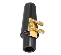 CFTGIW Kit de Boquilla para Saxofón Alto, Cubierta para Saxofón, Lengüeta de Ligadura, Accesorios para Instrumentos para Reemplazo, Marrón y Corcho, Adecuado para Nosotros, Kit de Boquilla para