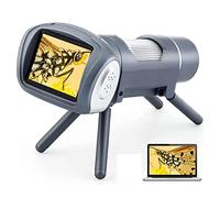 CFTGIW Kit de Microscopio para Niños 1080P Microscopio Digital Electrónico Portátil de Mano con Pantalla de 2 Pulgadas para Exteriores Rosa por The Times Get Has Resolution 1080P Video Video