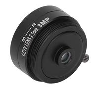 CFTGIW Lente de Montaje CS de 2,1 Mm y 3 MP Lente de Cámara CCTV Gran Angular para Cámaras de Seguridad para el Hogar Sin CCTV de Calidad Oscura de Montaje CS de de Seguridad de IP de 2 1 Mm con