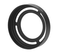 CFTGIW LHX10 Parasol de Lente de Cámara Desmontable Compacto de Metal Hueco de Apariencia Hermosa para Fuji /X20/X30 Apariencia y Fuerte para 5 Lentes Parasol de CámaraParasol de HuecoMetal (Black)