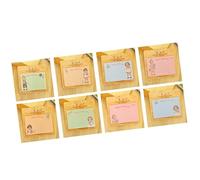 CFTGIW Lindas Notas Adhesivas de Dibujos Animados, Notas Autoadhesivas Portátiles de 20 Hojas, Bloc de Cuadrado Creativo, Serie Doll y Puede Recordar Más, Hacer que las Cosas Recuerden de Vida