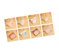 CFTGIW Lindas Notas Adhesivas de Dibujos Animados, Notas Autoadhesivas Portátiles de 20 Hojas, Bloc de Cuadrado Creativo, Serie Doll y Puede Recordar Más, Hacer que las Cosas Recuerden de Vida