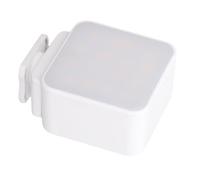 CFTGIW Luz de Video LED Apta para 3 Cámaras de Acción Luz de Relleno Vlog Selfie Light con 16 Cuentas LED para Grabación de Video Cámara Blanca Usted Es Este Ingenio de Apta para 3Camera Selfie