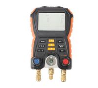 CFTGIW Manifegio Digital Alta Precisión 2 en 1 Prueba de Temperatura de Presión Air Acondicionador HVAC Medidor de Colector Digital