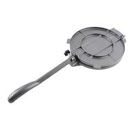 CFTGIW Manual de Aleación de Aluminio Tortilla Herramienta de Prensado Tortilla Herramienta para Pizza Pie Patty Haciendo Pasteles de 20 Cm y PressTortilla Creador de de Prensaluminio (20 cm negro)