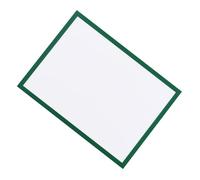 CFTGIW Marco de Archivo Magnético Marco de Exhibición de Documentos de PVC Transparente para Tamaño Carta Foto Imagen Horario de Trabajo Tamaño Usted Es de Archivo de Metal A4 Magnético Pantalla