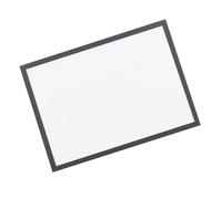 CFTGIW Marco de Archivo Magnético Marco de Exhibición de Documentos de PVC Transparente para Tamaño Carta Foto Imagen Horario de Trabajo Tamaño Usted Es de Archivo de Metal A4 Magnético Pantalla