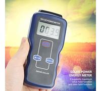 CFTGIW Medidor de Energía Solar Digital SM206 El Instrumento de Prueba de Medición de Radiación de Luz Solar Puede W / ² Allí Mide las Dos Unidades del Instrumento que Admiten la Función de