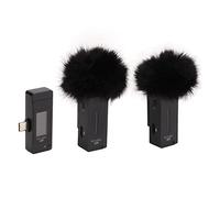 CFTGIW Micrófono con Clip RimoMic Pro Micrófono Digital USB con Clip para Vlogging El Micrófono para Transmisión en Vivo Tiene una Batería de Litio Incorporada Que Dura hasta