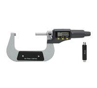 CFTGIW Micrómetro Exterior Digital de 50-75 Mm Calibrador de Micrómetro Electrónico de 0.001 Mm Pantalla LCD Vida útil Fácil, Aleación Fácil Servicio sin óxido de Alta Calidad Digital Exterior