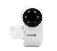 CFTGIW Microscopio de Mano para Niños, Aumento de 100 a 1600X con Pantalla a Color Plegable para Grabación de Observación y Fotografía, Microscopio Electrónico Científico Portátil Estudio (Blanco