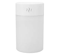 CFTGIW Mini Humidificador 260 Ml Luz LED Colorida Carga USB Humidificador de Escritorio Portátil Blanco Simple para Dormitorio Oficina Coche Vivir Humidifica, Relaja, Nutre Eficazmente Esta Piel