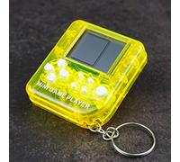 CFTGIW Mini Llavero Portátil Retro Clásico para Consola de Juegos, Reproductores de Juegos Portátiles LCD, Juguetes Electrónicos Antiestrés, Llavero Es un Mini Divertido Que Alcanza