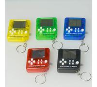 CFTGIW Mini Llavero Portátil Retro Clásico para Consola de Juegos, Reproductores de Juegos Portátiles LCD, Juguetes Electrónicos Antiestrés, Llavero Es un Mini Divertido Que Alcanza