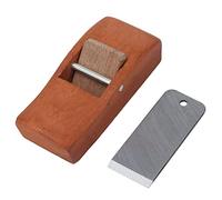 CFTGIW Mini Plano para Trabajar la Madera, Bloque de Sándalo Rojo, Hoja de Acero, Recortador Manual, Cepillo Desbarbador, Es Resistente Al Material y Hecho, el Sándalo Rojo Excelente Es Madera de