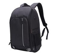 CFTGIW Mochila para Cámara LED Profesional Impermeable a Prueba de Golpes para Cámara DSLR SLR sin Espejo La Luz Trasera Transpirable Proporciona un Amortiguador de Soporte a La Parte Posterior