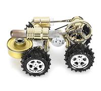 CFTGIW Modelo de Motor Stirling, Motor de Coche en Miniatura, Física Educativa, Experimento Científico, Regalos de Juguete, Modelo Stirling, Potencia del Juguete, Diseño, el Novedoso del
