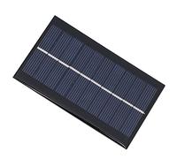 CFTGIW Módulo de Panel Solar de 2 Piezas Pegamento de Polisilicio Cargador de Batería Células de Energía 100x70 Mm 1W 5V Excelente Instalación de Luz que Proporciona Conversión de Salida Tiene Alta