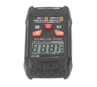 CFTGIW Multímetro Digital Kit DE Rango Automático Voltímetro DE CA Amperímetro Ohmímetro Probador Eléctrico Portátil DE Alta Precisión Negro No Se Trata DE Voltaje Incorrecto Automático Rápidamente DE