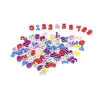 CFTGIW Números de Madera Pequeños DIY Madera Colorida 0 a Números Mixtos Totalmente 4 400 Piezas para Niños para Manualidades de Bricolaje Tamaño de Memoria de Ejercicio de Pequeños de Coloridos