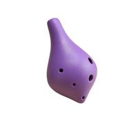 CFTGIW Ocarina Alto C de 6 Agujeros Instrumento Musical Simple para Amantes de la Música y Principiantes Es un Instrumento de Aprendizaje Ocarina de 6 AgujerosOcarina de ResinaOcarina de