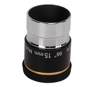 CFTGIW Ocular de Telescopio Gran Angular de 1,25 Pulgadas, 15 Mm, 66 Grados, Accesorio de Telescopio Astronómico para Observar Paisajes, Objetos Celestes Brillantes, Diámetro de Nebulosas para