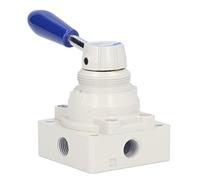 CFTGIW Palanca Giratoria Válvula Manual Control DE Flujo DE Aire 0~1.0mpa 0?145Psi Interruptor Neumático DE 2 Posiciones y 4 Vías 4HV210-06 Sensación Precisa Buena Válvula DE GRAN ÁREA LUZ DE