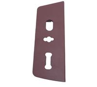 CFTGIW Panel de la Carcasa del Pasajero 9L3Z-14A706 Aspecto Elegante Bisel del Panel Frontal Derecho a Prueba de Impactos Gris Acero Es el de la Carcasa del Pasajero 9L3Z-14 Bisel del de la del