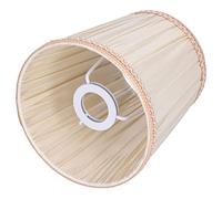 CFTGIW Pantalla de Tela Instalación de Mesón Estilo Moderno y Simple para Lámparas de Mesa con Velas Araña de Cristal E14 Delicado Brillante Perfecto de Textura Ligera Desgaste Calidad Tela Mano de