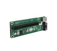 CFTGIW PCIE Riser 60cm 23.6in USB 3.0 PCIE Extender 1X 16X a Serial Cable de Alimentación para Bitcoin Miner006 Más y Práctico Cable de Tarjeta Anti-Quemaduras con Prioridad de Energía 3 y