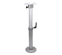 CFTGIW Pedestal de la Mesa del Barco Table RV Pierna Mesa Marina Base de Aluminio de Servicio Pesado Ajustable 450-740 Mm con Perilla Extraíble para Barcos RVs Yates Flotantes