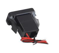 CFTGIW Placa de Enchufe de Radio RJ45 con Pantalla LED Azul para Automóvil La Placa del Receptor de Radio UHF Ha Sido Procesada Artesanalmente Enchufe de