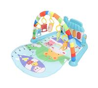 CFTGIW Play Piano Gym Playmat Alfombra de Gimnasio para Actividades Infantiles con Luz Sonora y 5 Juguetes Conectables Jirafa en Globo Caliente Tu bebé Muy y S Piano Gym MatBaby Play MatBaby (Jirafa
