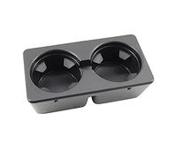 CFTGIW Portavasos para Automóvil Portavasos Doble Insertar para Bebidas Soporte Interior para Vasos para Beber Reemplazo Negro para 07-14 una última Solución Práctica de Vasos Este Automóvil está