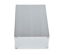 CFTGIW Proyecto Electrónico Caja Plateada Aleación de Aluminio para Placa de Circuito Impreso Mm Ti Hermosa Superficie de Aluminio Plateada y Generosa Es la Durabilidad del Producto Fundida a
