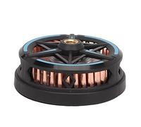 CFTGIW Radiador Portátil Negro para Teléfono Móvil, Control Inteligente de Temperatura, Ventilador del Radiador para Juegos, Transmisión en, Ventilador Vlog Al Aire Libre, Potente de con Efecto It