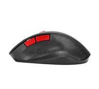 CFTGIW Ratón Inalámbrico 2,4 GHz 800/1200/1600/2400 dpi 6 Botones 10 M Siéntete Cómodo Ahorro de Energía Ratón de Oficina Negro Ergonómico Puede Sentir la Mano a la Conexión Inalámbrica 2 4GNz (de
