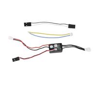 CFTGIW RC ESC Apto para 1224 1621 2204 Outrunner Motor sin Escobillas 25A 2 a 3S Controlador de Velocidad Eléctrico sin Escobillas para /24/18/16 Racing Crawlers Drift Car Rotor Externo sin