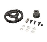 CFTGIW RC Piñón Engranajes Rectos Acero 32P 0.8M 52T Engranaje Recto 18T Juego de de Piñón para Slash 2WD 1/10 RC Coche Acero Confiable de Manejo Modelo Precisión Material Duradero