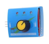 CFTGIW RC Servo Tester 3ch Controlador de Velocidad Maestra Digital para la Consistencia del Avión Avión DC4.8-6V Probador Puede Ser una Velocidad Elegida RC Servo TesterDigital TestErrc Plane