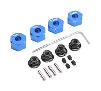 CFTGIW RC Wheel Hub Hex Aluminum Aluminum ALUMINUS Diámetro de 12 Mm de Diámetro 5.5 Mm de 7 Gros de Espesor Kit de Accesorio de Accesorio Neumático para Espaciar el Automóvil y la Rueda de la Rueda