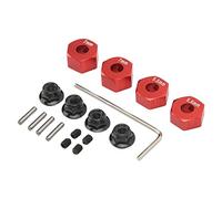 CFTGIW RC Wheel Hub Hex Aluminum Aluminum ALUMINUS Diámetro de 12 Mm de Diámetro 5.5 Mm de 7 Gros de Espesor Kit de Accesorio de Accesorio Neumático para Espaciar el Automóvil y la Rueda de la Rueda