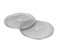 CFTGIW Reemplazo de Pantalla de Prensa de café de Acero Inoxidable, Malla 100, Compatible con la Mayoría de Prensas de café de 8 Tazas, Fácil de Usar, No, 2 uds.