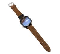 CFTGIW Reloj para Hombres Movimiento de Cuarzo Correa de Cuero Elegante Reloj de Pulsera Retro para Actividades en Interiores y Exteriores Diario Marrón Dura 2 Años Resistente de Cuarzo RetroReloj