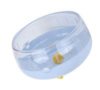 CFTGIW Rueda para Correr para Hámster para Mascotas Pequeñas, Rodillo de Juguete Redondo, Suministros Súper Silenciosos, Ejercicio, Azul, 21 CM, Las Mascotas Pequeñas Son Gruesas, Rueda para Correr