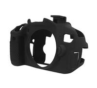 CFTGIW Silicona Casa de Carcasa de la Carcasa Camina del Cuerpo Cubierta de la Cubierta de la de la Cámara 600D Cámara de Silicona Cambrete de de la Piel de de (Black)