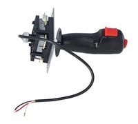 CFTGIW Simulador de Vuelo Gamepad Stick Controller Juego Flying Joystick Rocker para PC Accesorios para Juegos de Escritorio Zinc No Hecho, Círculo Resistente El Material Duradero La Mitad está