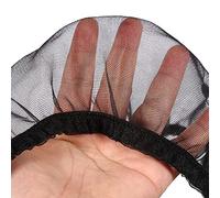 CFTGIW Soft Nylon Mesh Semilla de Pájaro Cubierta de Caparazón de Caparazón Productos de Nylon Que Tela y 2 Cobertura Suave Catcherbird Cade Cade Catterpet Catterpet (Black)